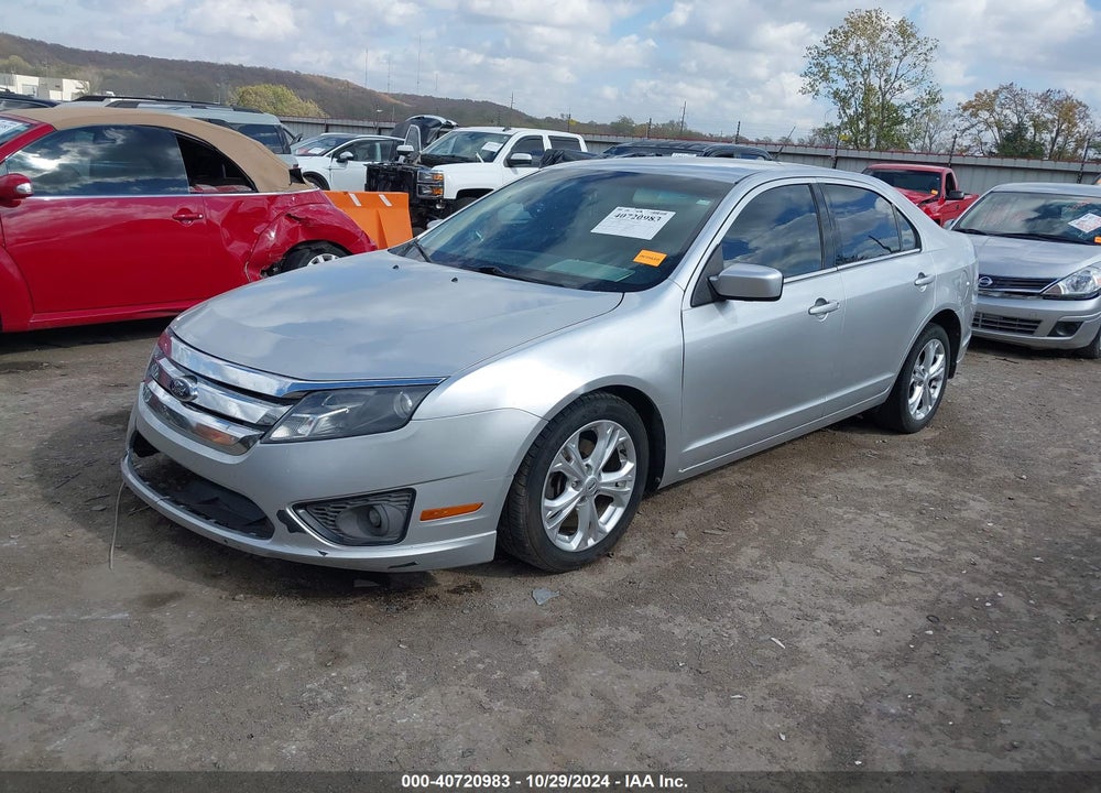 2012 FORD FUSION SE VIN: 3FAHP0HA2CR306624