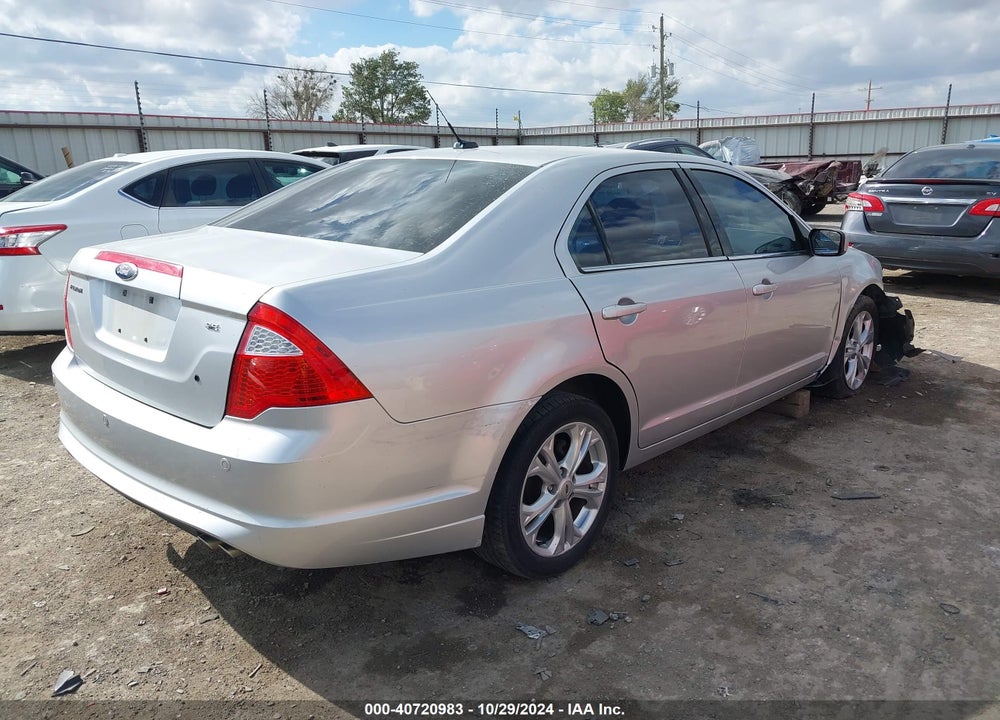 2012 FORD FUSION SE VIN: 3FAHP0HA2CR306624