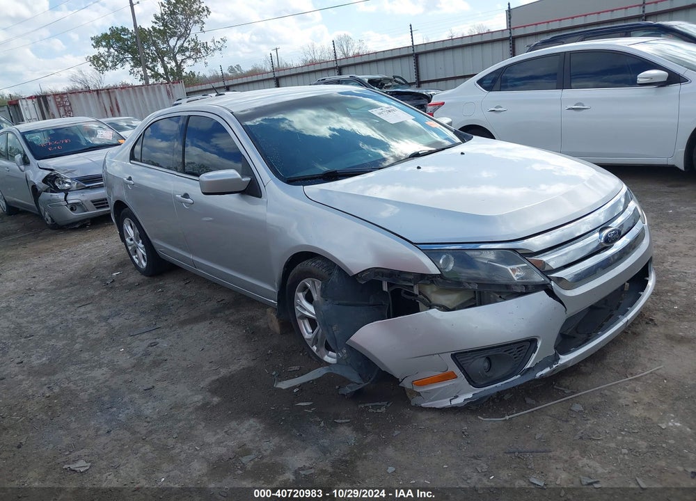 2012 FORD FUSION SE VIN: 3FAHP0HA2CR306624
