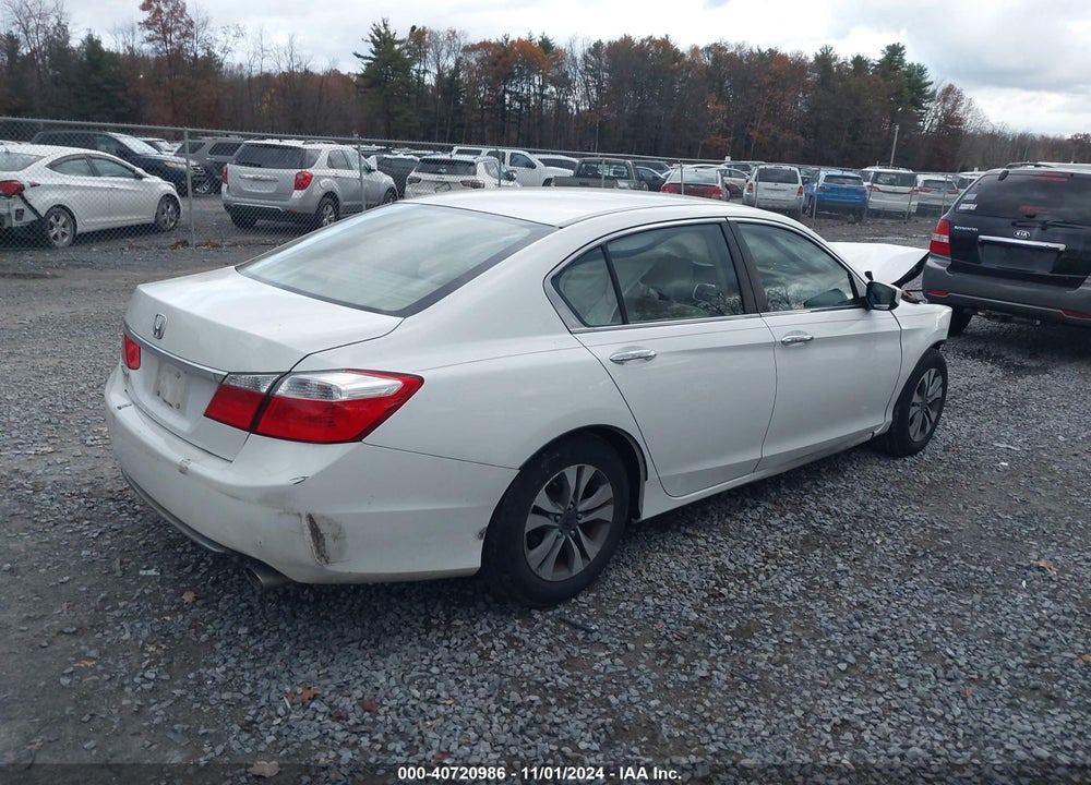 2013 HONDA ACCORD LX VIN: 1HGCR2F33DA279896