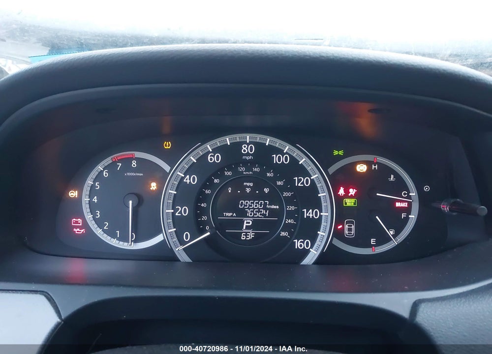 2013 HONDA ACCORD LX VIN: 1HGCR2F33DA279896