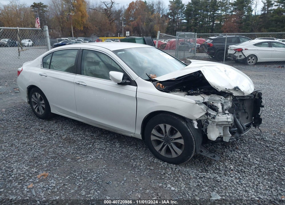 2013 HONDA ACCORD LX VIN: 1HGCR2F33DA279896