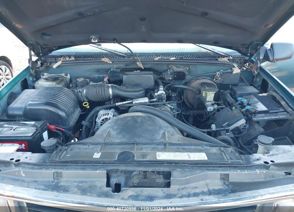 1997 CHEVROLET C1500 FLEETSIDE VIN: 1GCEC14W9VZ187694