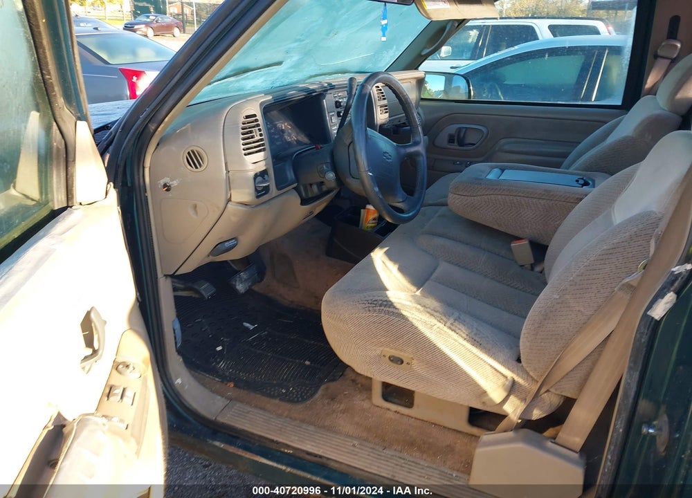 1997 CHEVROLET C1500 FLEETSIDE VIN: 1GCEC14W9VZ187694