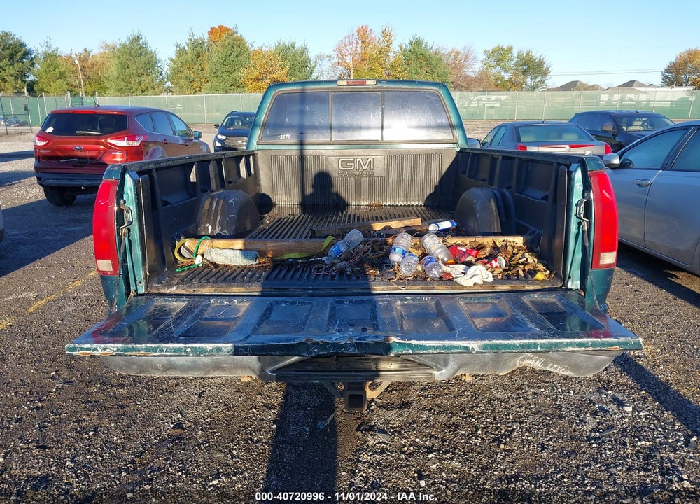 1997 CHEVROLET C1500 FLEETSIDE VIN: 1GCEC14W9VZ187694