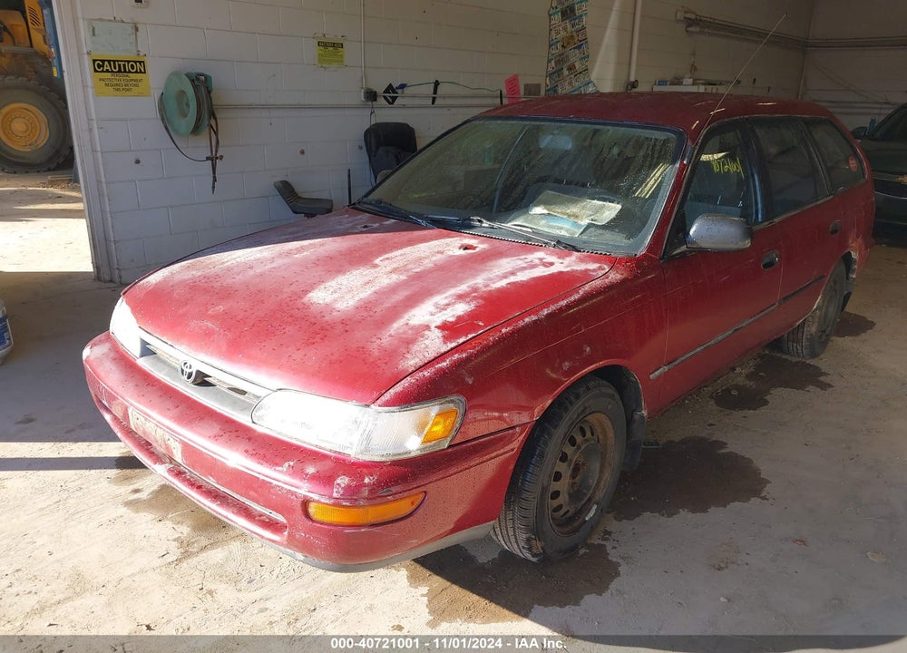 1995 TOYOTA COROLLA DX VIN: JT2AE09V2S0098738