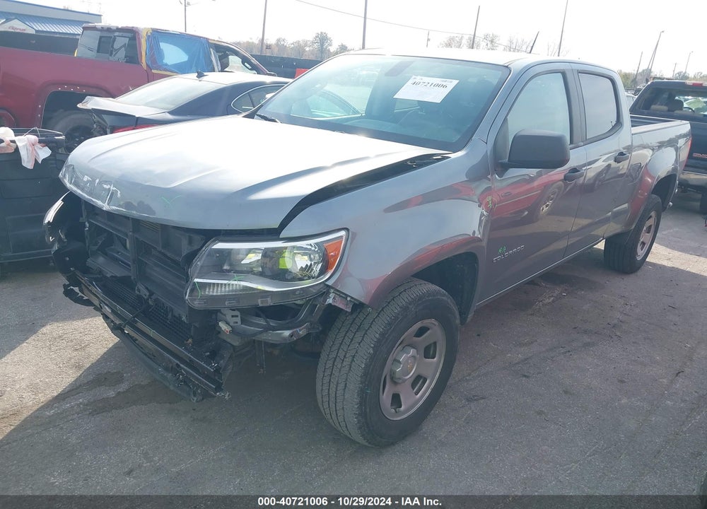 2022 CHEVROLET COLORADO 4WD LONG BOX WT VIN: 1GCGTBEN2N1150537