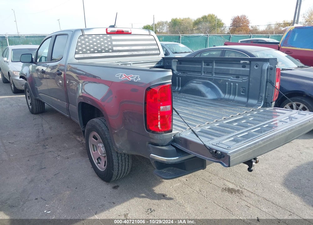 2022 CHEVROLET COLORADO 4WD LONG BOX WT VIN: 1GCGTBEN2N1150537