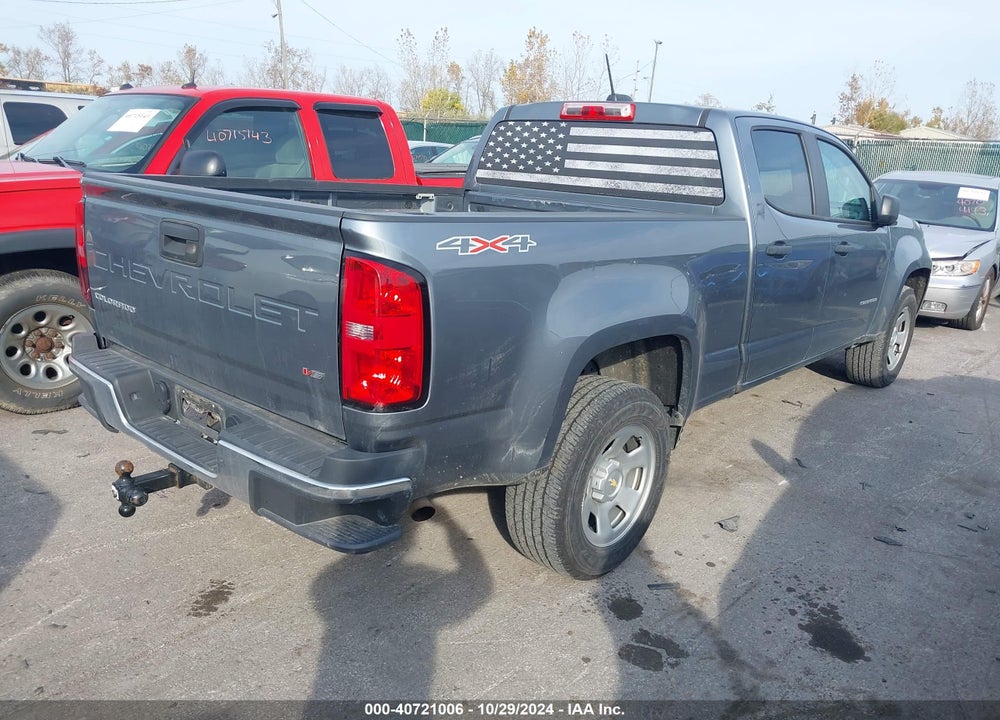 2022 CHEVROLET COLORADO 4WD LONG BOX WT VIN: 1GCGTBEN2N1150537