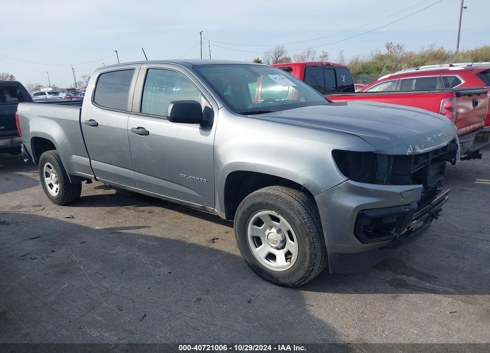 2022 CHEVROLET COLORADO 4WD LONG BOX WT VIN: 1GCGTBEN2N1150537