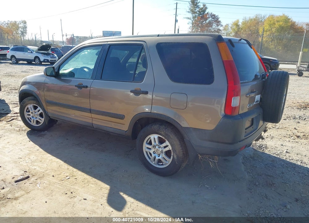 2004 HONDA CR-V EX VIN: SHSRD78814U205664