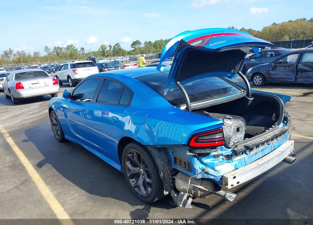 2019 DODGE CHARGER GT RWD VIN: 2C3CDXHG4KH510608
