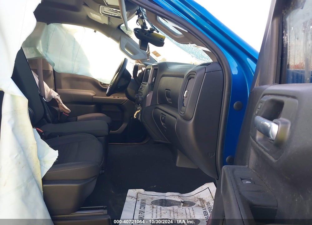 2022 CHEVROLET SILVERADO 1500 4WD SHORT BED CUSTOM VIN: 3GCPDBEK9NG535968