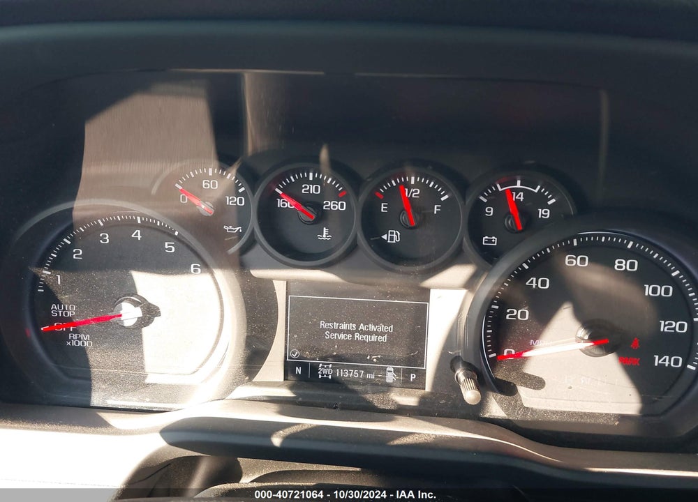 2022 CHEVROLET SILVERADO 1500 4WD SHORT BED CUSTOM VIN: 3GCPDBEK9NG535968