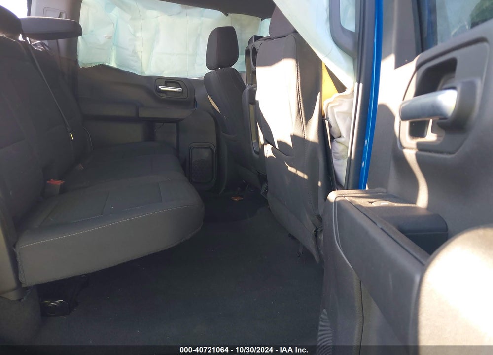 2022 CHEVROLET SILVERADO 1500 4WD SHORT BED CUSTOM VIN: 3GCPDBEK9NG535968