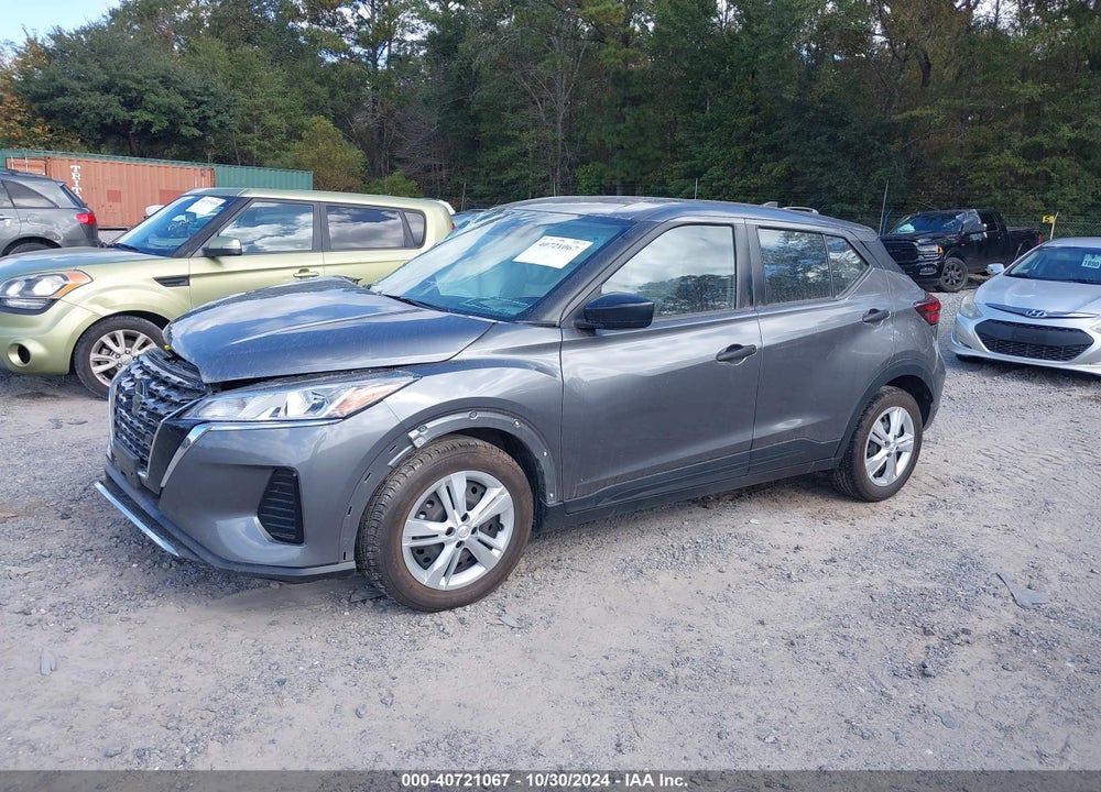 2021 NISSAN KICKS S XTRONIC CVT VIN: 3N1CP5BV8ML476636