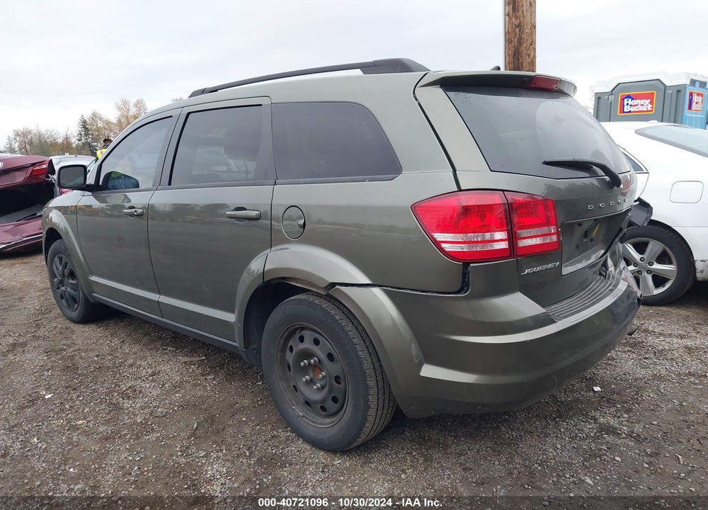 2016 DODGE JOURNEY SE VIN: 3C4PDCAB1GT239221