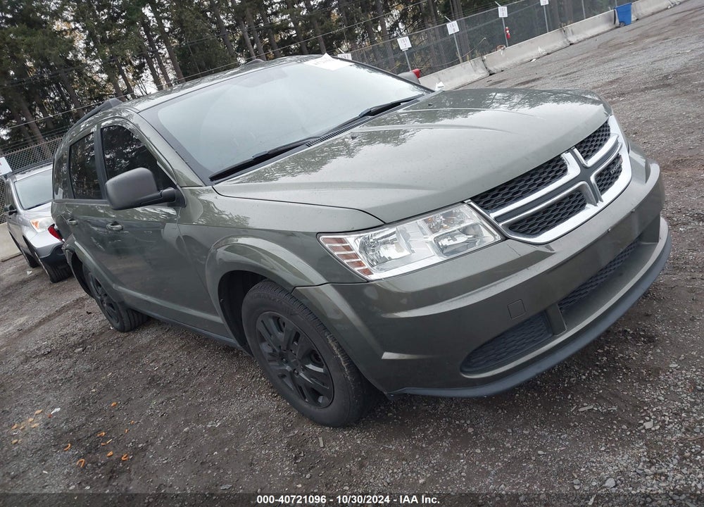 2016 DODGE JOURNEY SE VIN: 3C4PDCAB1GT239221