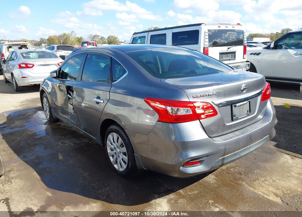 2019 NISSAN SENTRA S VIN: 3N1AB7AP9KY381359