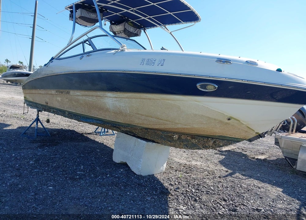 2012 STINGRAY BOAT VIN: PNYUS8KLG112