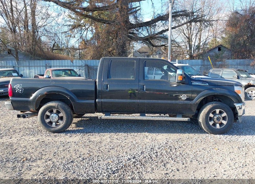 2011 FORD F-250 LARIAT VIN: 1FT7W2BTXBEA23498