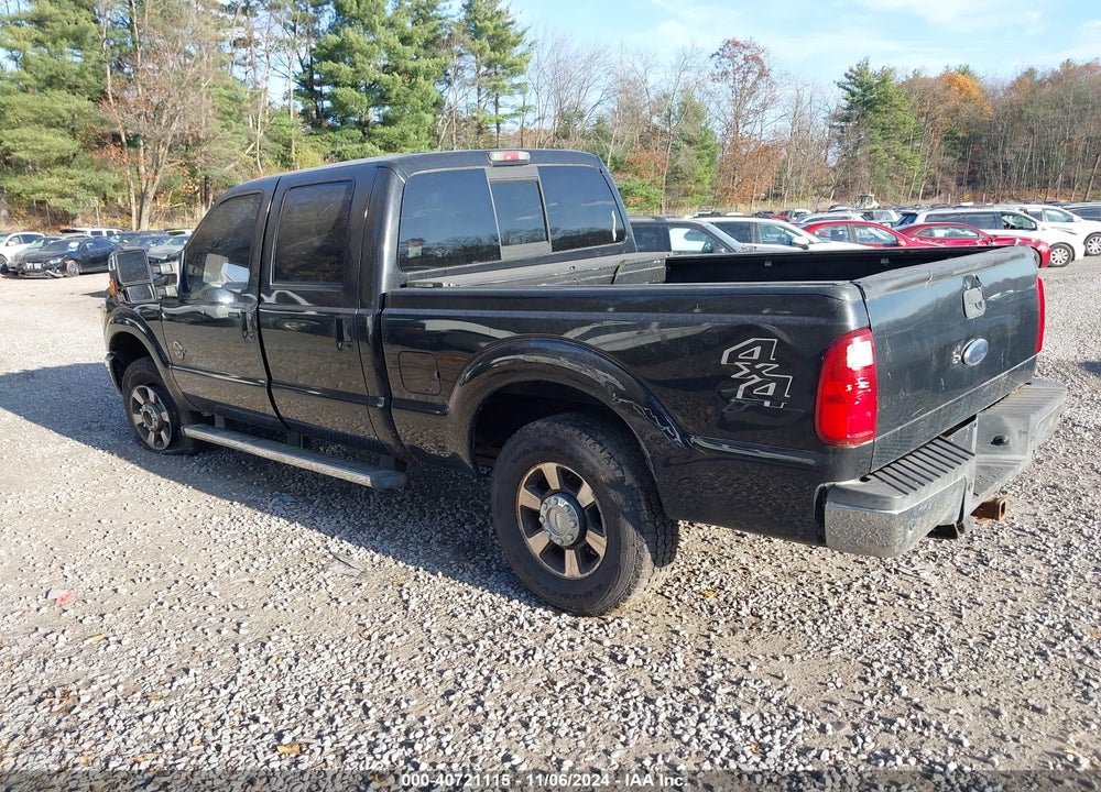 2011 FORD F-250 LARIAT VIN: 1FT7W2BTXBEA23498