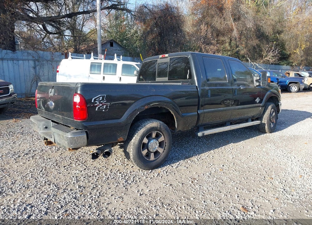 2011 FORD F-250 LARIAT VIN: 1FT7W2BTXBEA23498