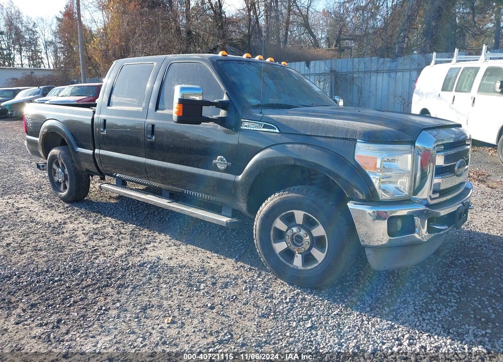 2011 FORD F-250 LARIAT VIN: 1FT7W2BTXBEA23498