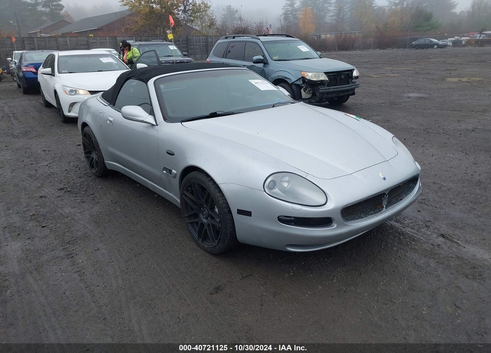 2004 MASERATI SPYDER CAMBIOCORSA/GT VIN: ZAMBB18A840011321