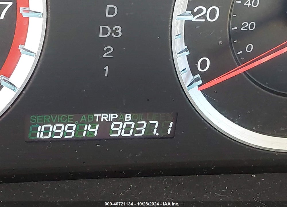 2009 HONDA ACCORD LXP VIN: 1HGCP264X9A189618
