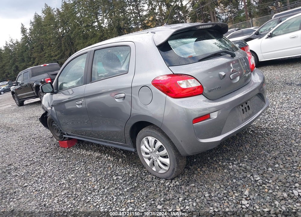 2018 MITSUBISHI MIRAGE ES VIN: ML32A3HJ9JH001884