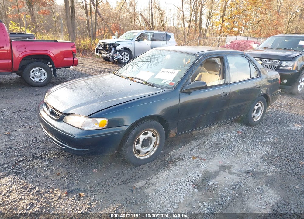 1999 TOYOTA COROLLA VE VIN: 2T1BR12E1XC255463