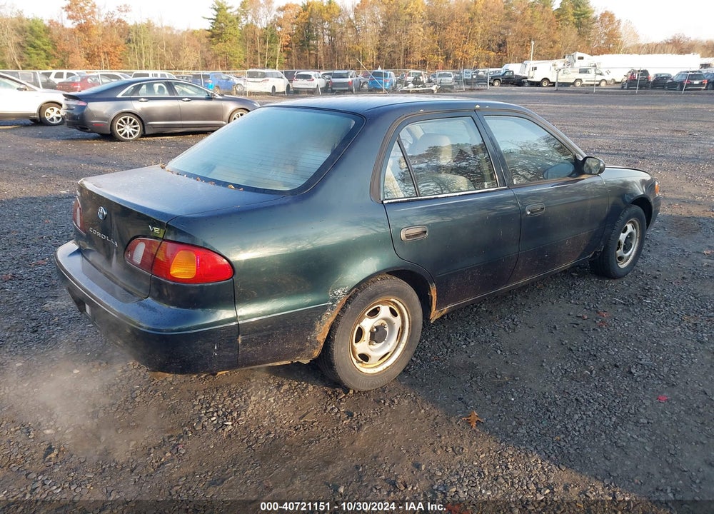 1999 TOYOTA COROLLA VE VIN: 2T1BR12E1XC255463