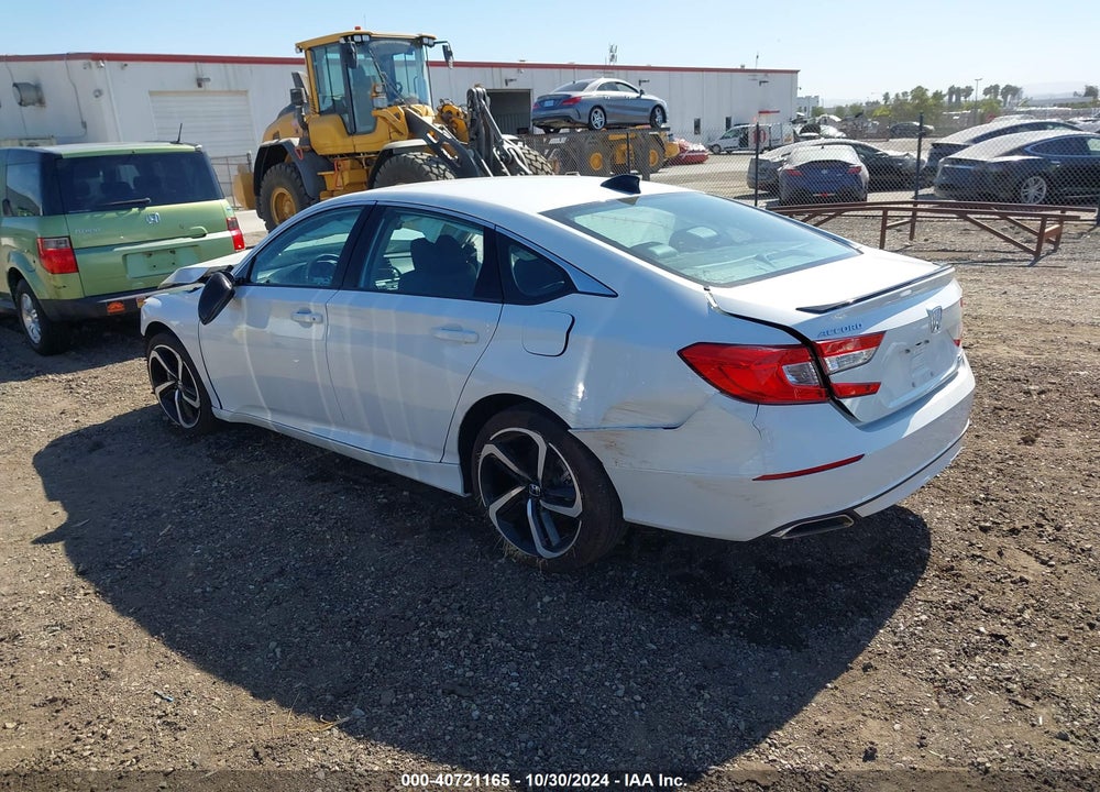 2021 HONDA ACCORD SPORT SPECIAL EDITION VIN: 1HGCV1F41MA041608