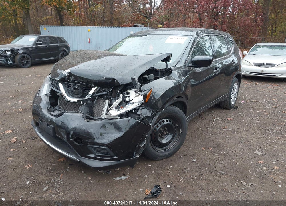 2016 NISSAN ROGUE S VIN: KNMAT2MV1GP610844