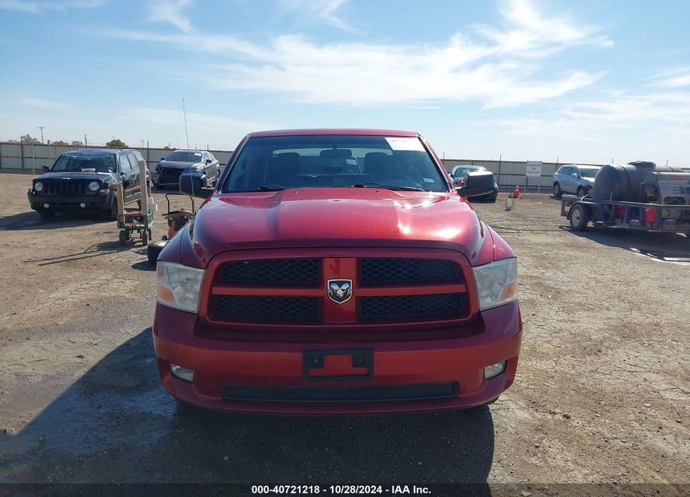 2012 RAM 1500 VIN: 1C6RD6KTXCS197135