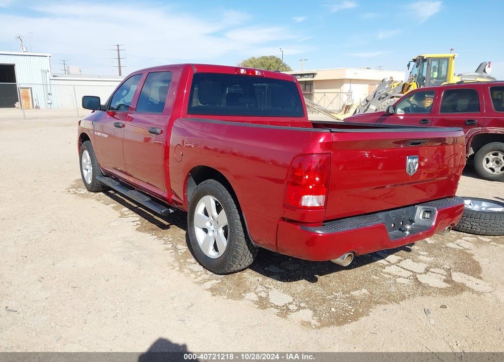 2012 RAM 1500 VIN: 1C6RD6KTXCS197135