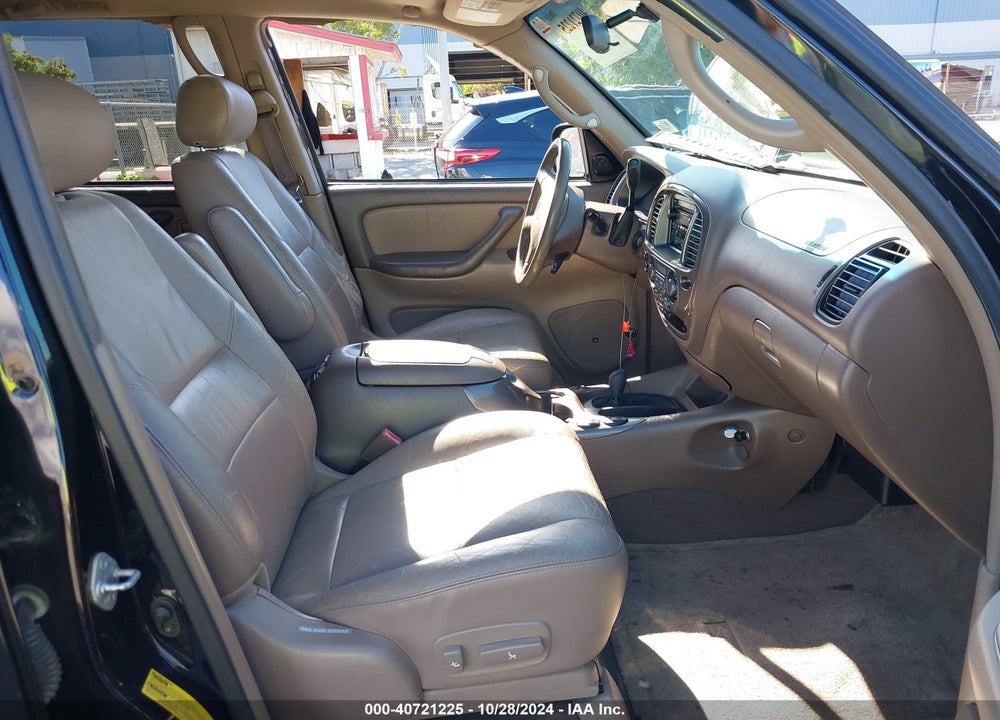 2002 TOYOTA SEQUOIA LIMITED V8 VIN: 5TDBT48A62S069442