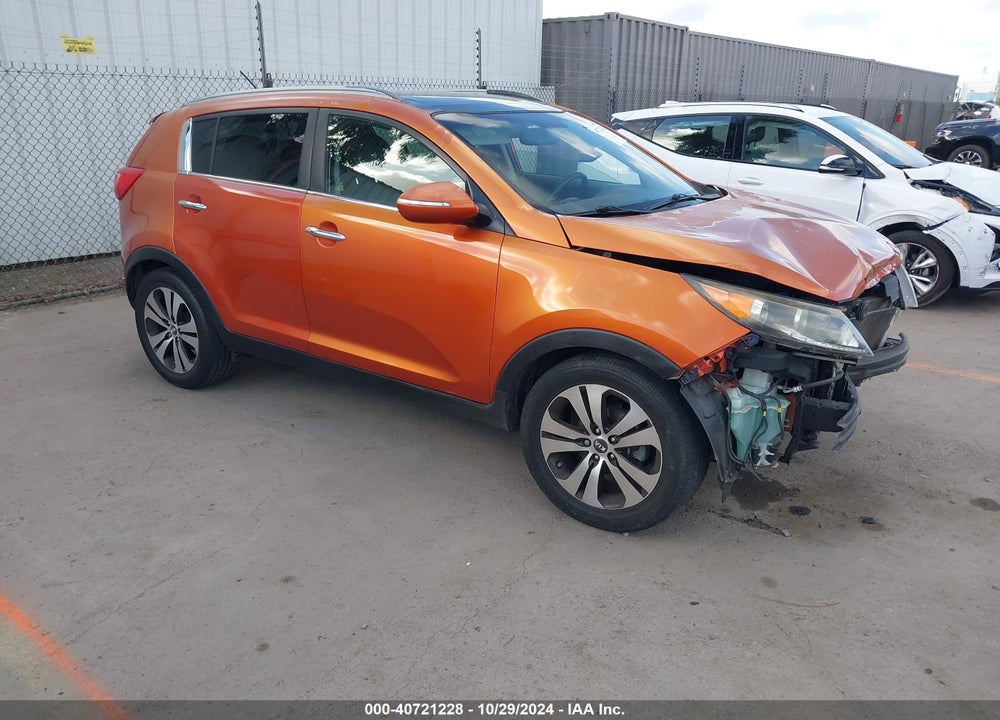 2011 KIA SPORTAGE EX VIN: KNDPC3A28B7131694