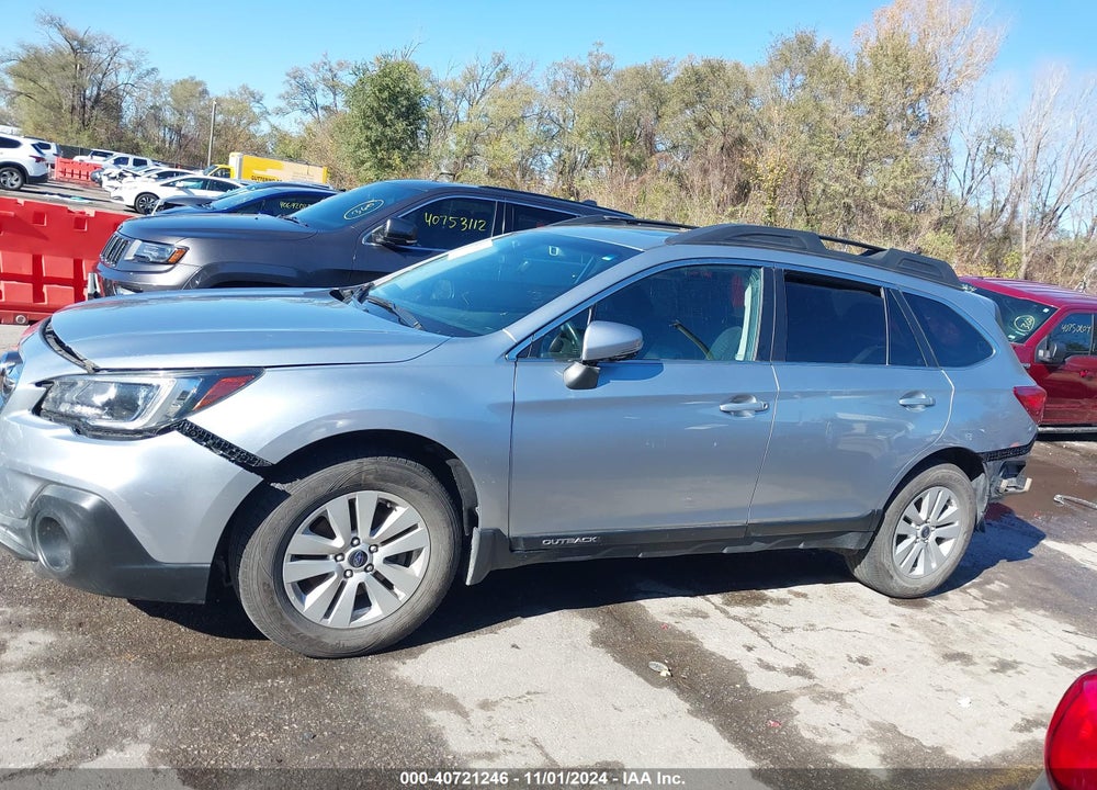2018 SUBARU OUTBACK 2.5I PREMIUM VIN: 4S4BSAHC1J3310404
