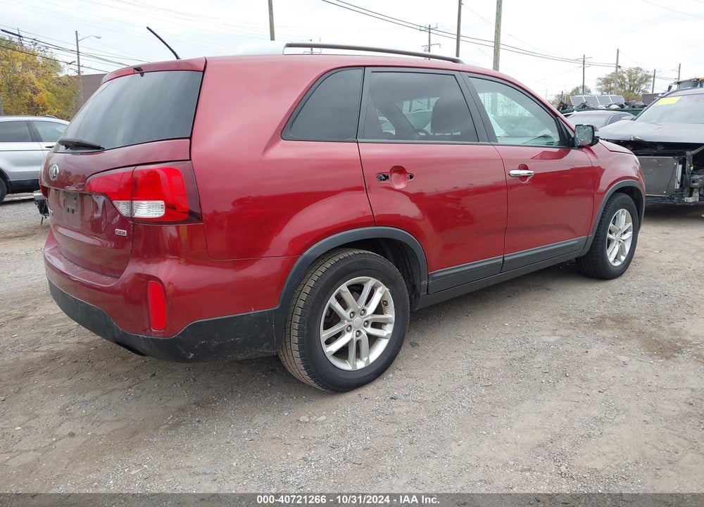 2014 KIA SORENTO LX VIN: 5XYKT3A66EG536747