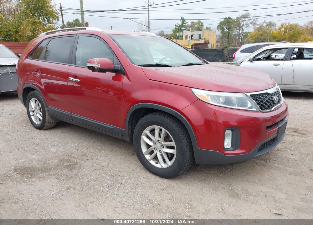 2014 KIA SORENTO LX VIN: 5XYKT3A66EG536747