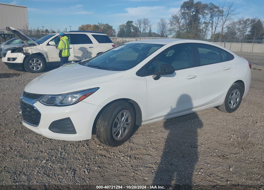 2019 CHEVROLET CRUZE LS VIN: 1G1BC5SM8K7150423