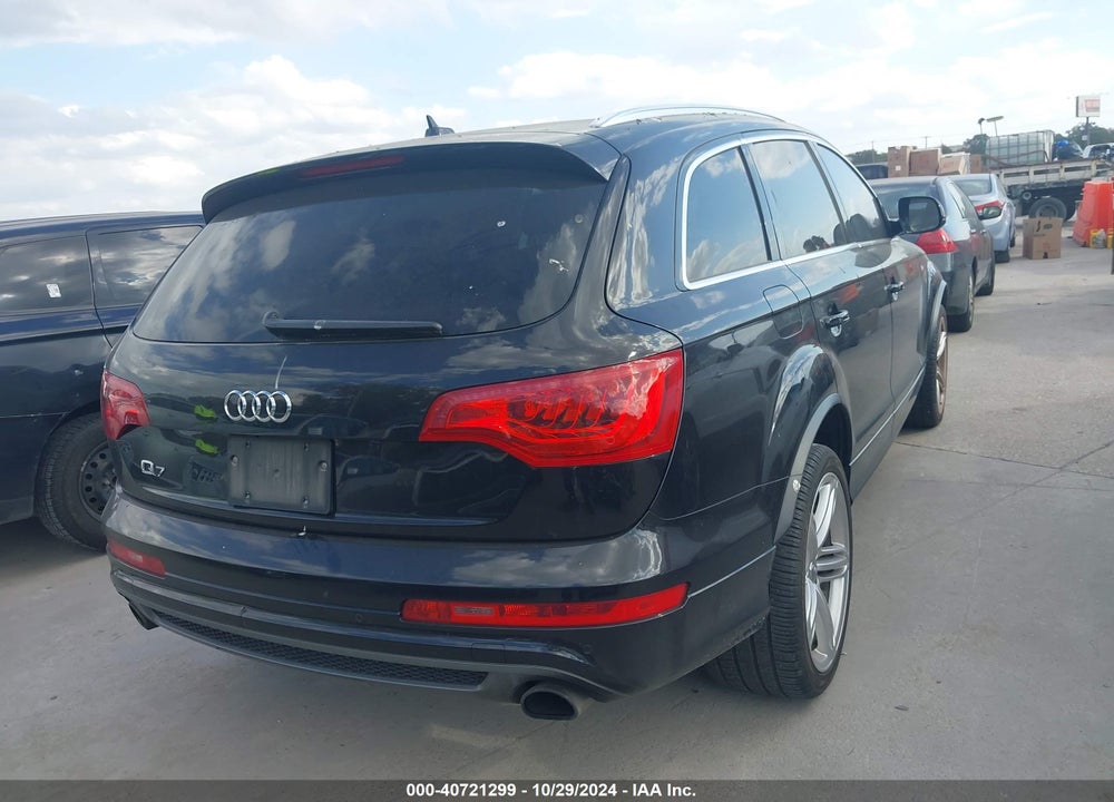 2013 AUDI Q7 3.0T S LINE PRESTIGE VIN: WA1DGAFE1DD009305