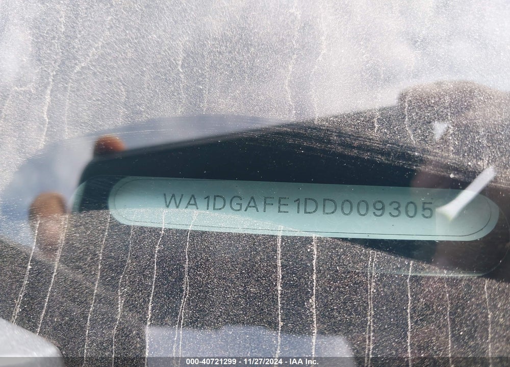 2013 AUDI Q7 3.0T S LINE PRESTIGE VIN: WA1DGAFE1DD009305
