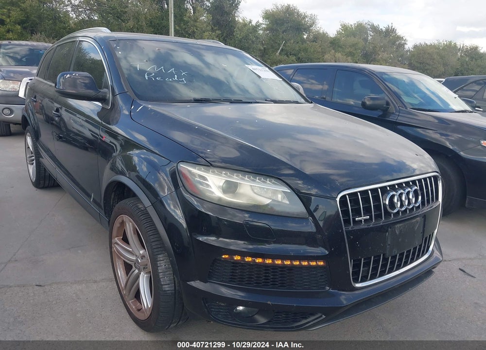 2013 AUDI Q7 3.0T S LINE PRESTIGE VIN: WA1DGAFE1DD009305