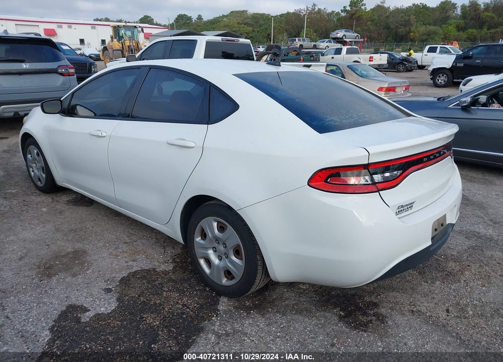 2015 DODGE DART SE VIN: 1C3CDFAA7FD300541