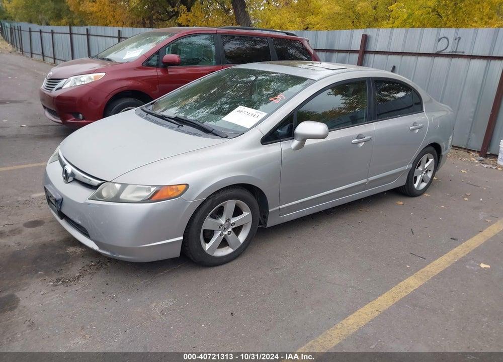 2007 HONDA CIVIC EX VIN: 1HGFA16857L025156