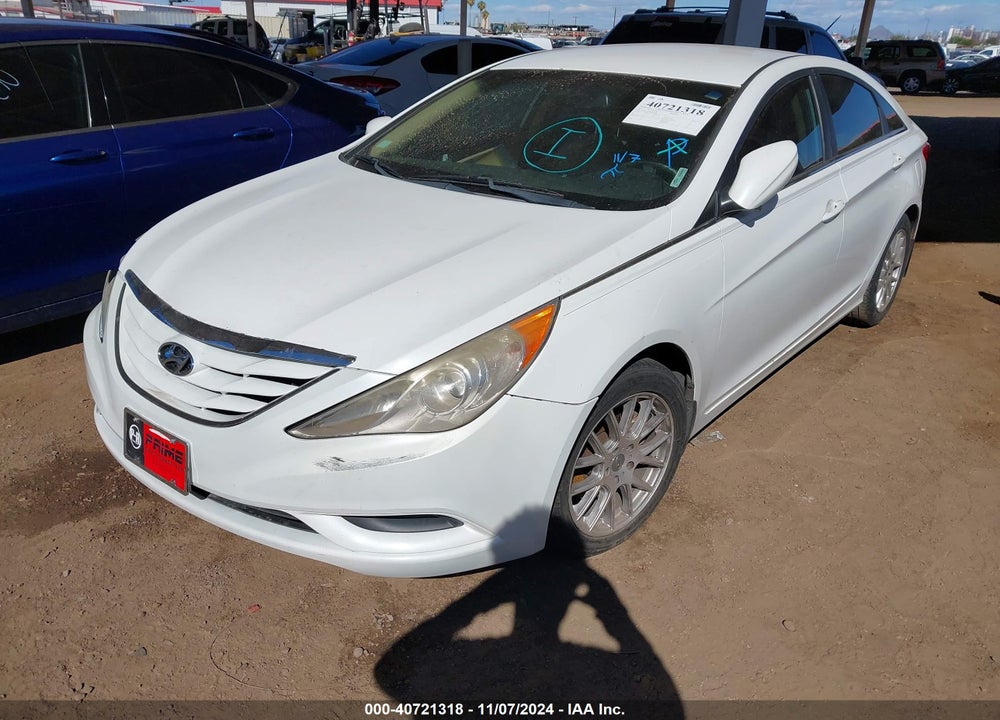 2013 HYUNDAI SONATA GLS VIN: 5NPEB4AC6DH609358