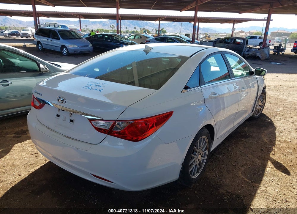 2013 HYUNDAI SONATA GLS VIN: 5NPEB4AC6DH609358